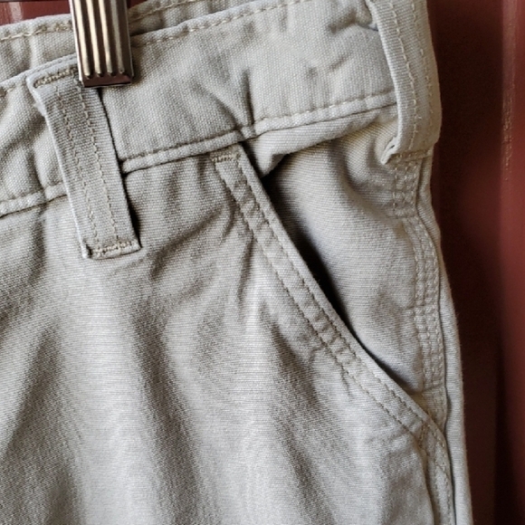 Carhartt Tan Cargo Pants with Relaxed Fit and Lightweight Material - Picture 6 of 13